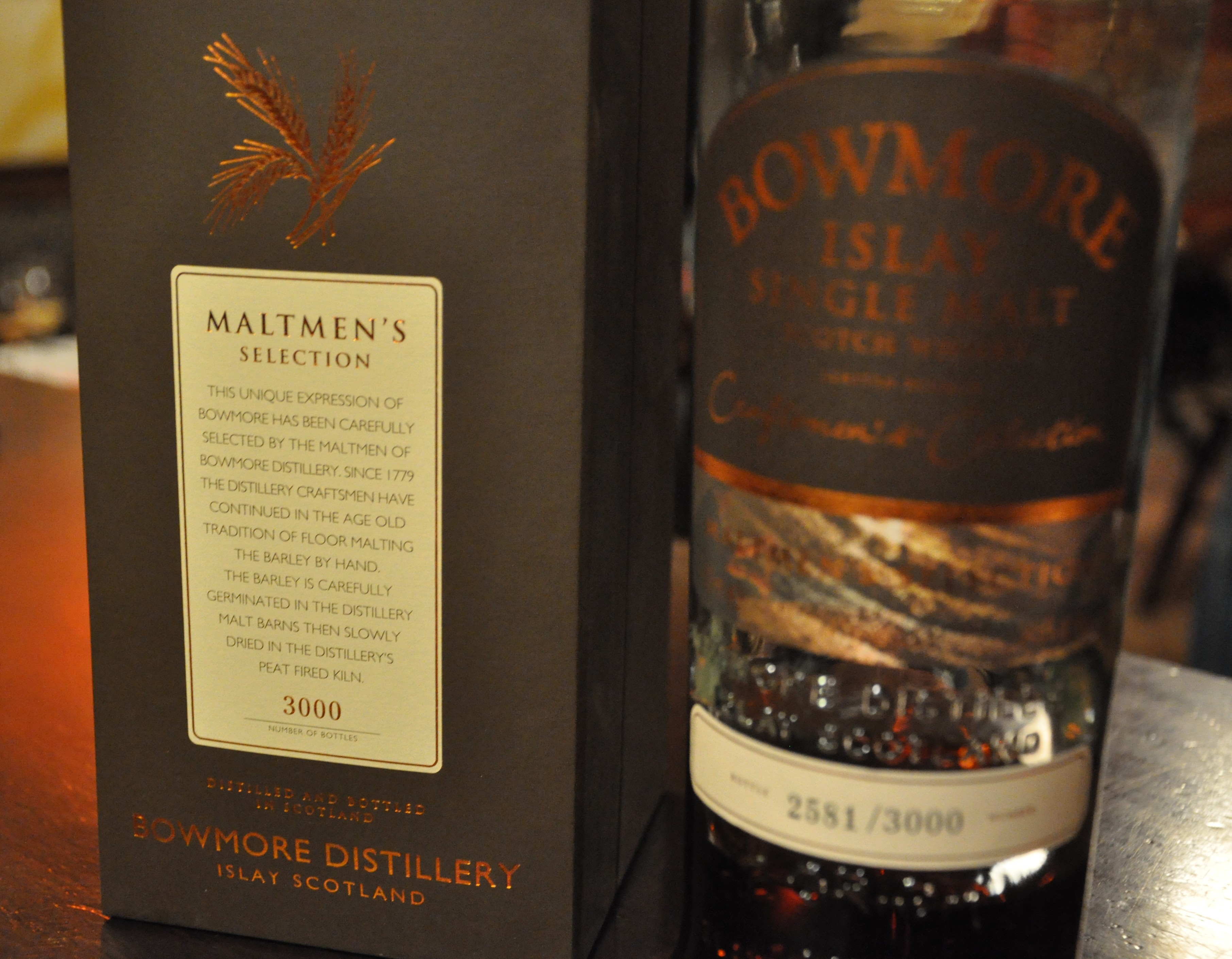 Bowmore Maltmen's Selection 13 yo (1995/2008, OB, 54,6