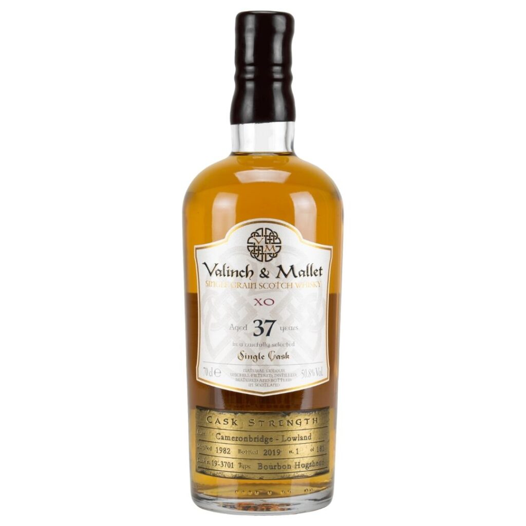 Cameronbridge 37 Yo 1982 2019 Valinch And Mallet 50 8 – Whiskyfacile